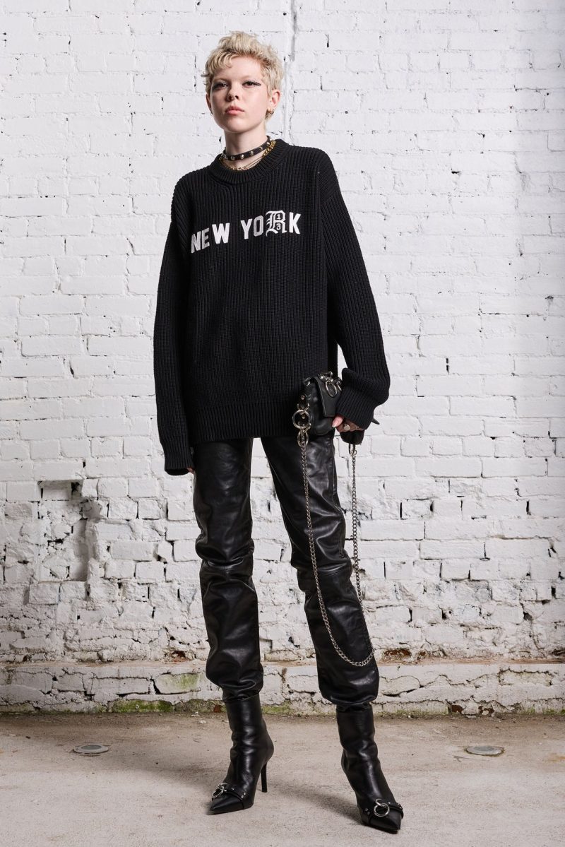 r13 r13 new york boyfriend sweater black 38642302910633