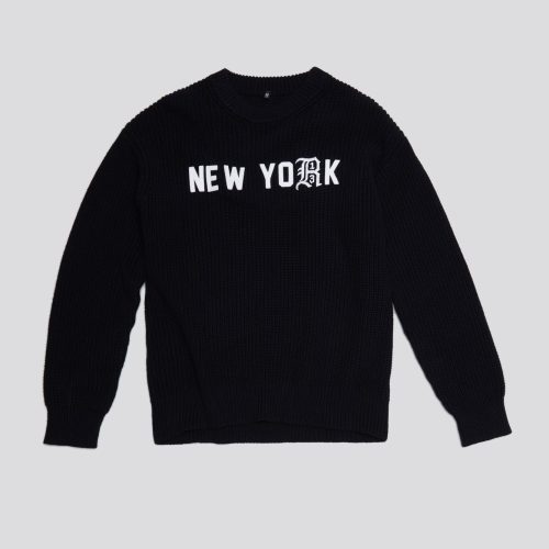 r13 r13 new york boyfriend sweater black 38642303107241