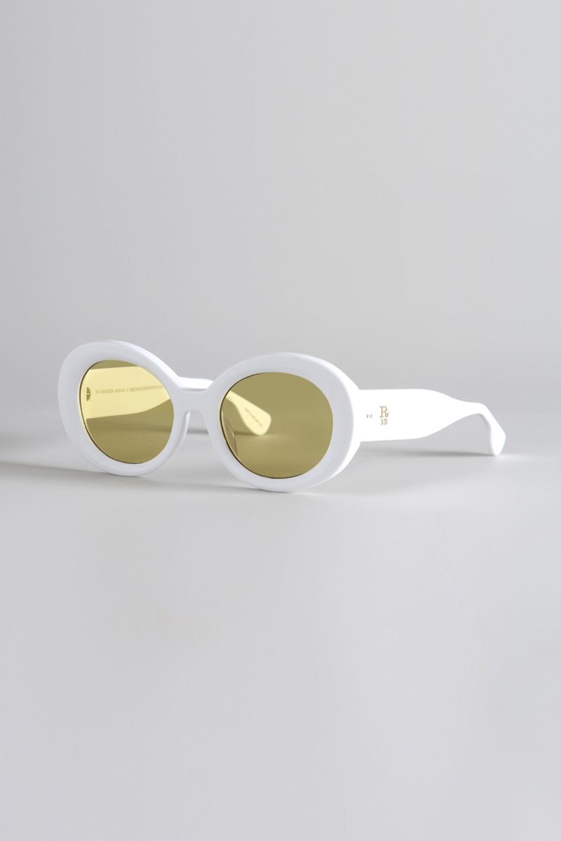 r13 r13 sunglasses white and yellow 36292205248681