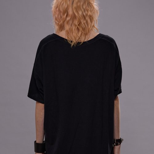 r13 relaxed cashmere v neck black 40112996253865