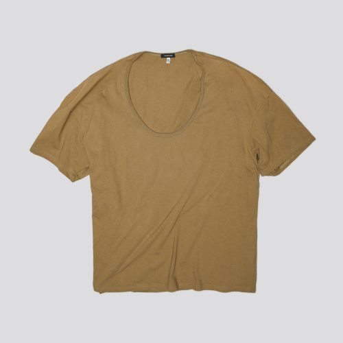 r13 scoop neck relaxed t light olive 38953990783145