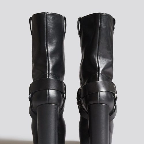 r13 sid heeled harness boot black leather 41031422148777