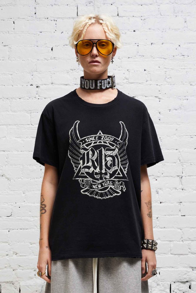 r13 skate boy t black 37614354006185