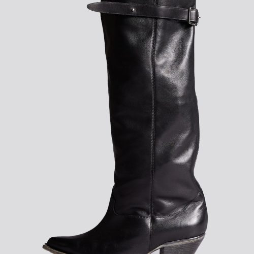 r13 slouch cowboy boot black leather 40113472864425