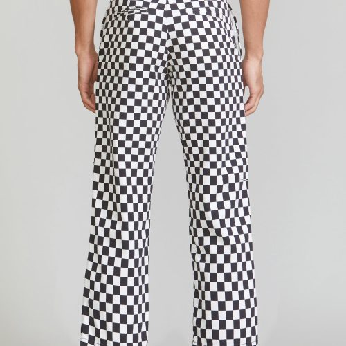 r13 slouch pant black checker 37260147065001