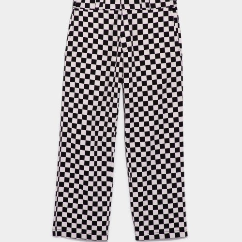 r13 slouch pant black checker 37260147130537