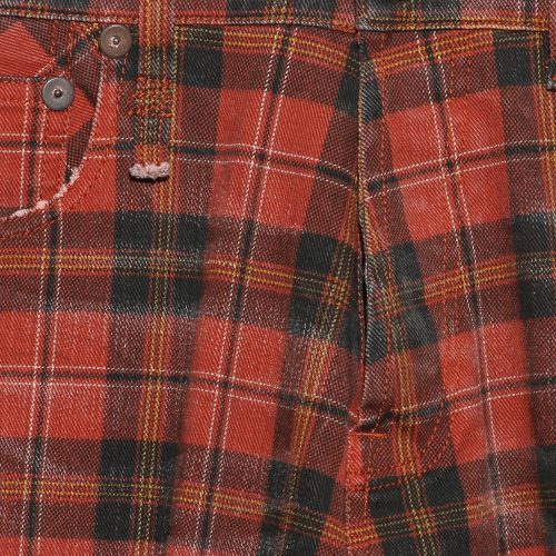 r13 tailored drop ash red plaid 36242107695273