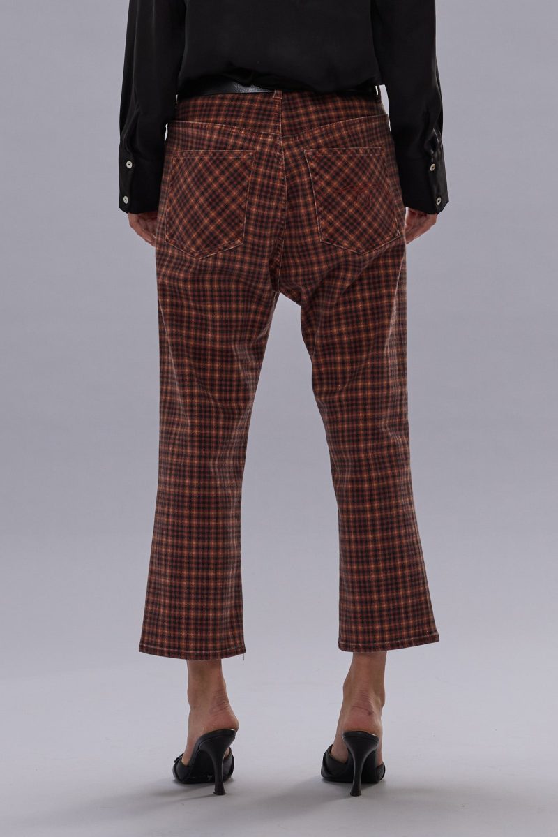 r13 tailored drop printed auburn plaid 40630357426345