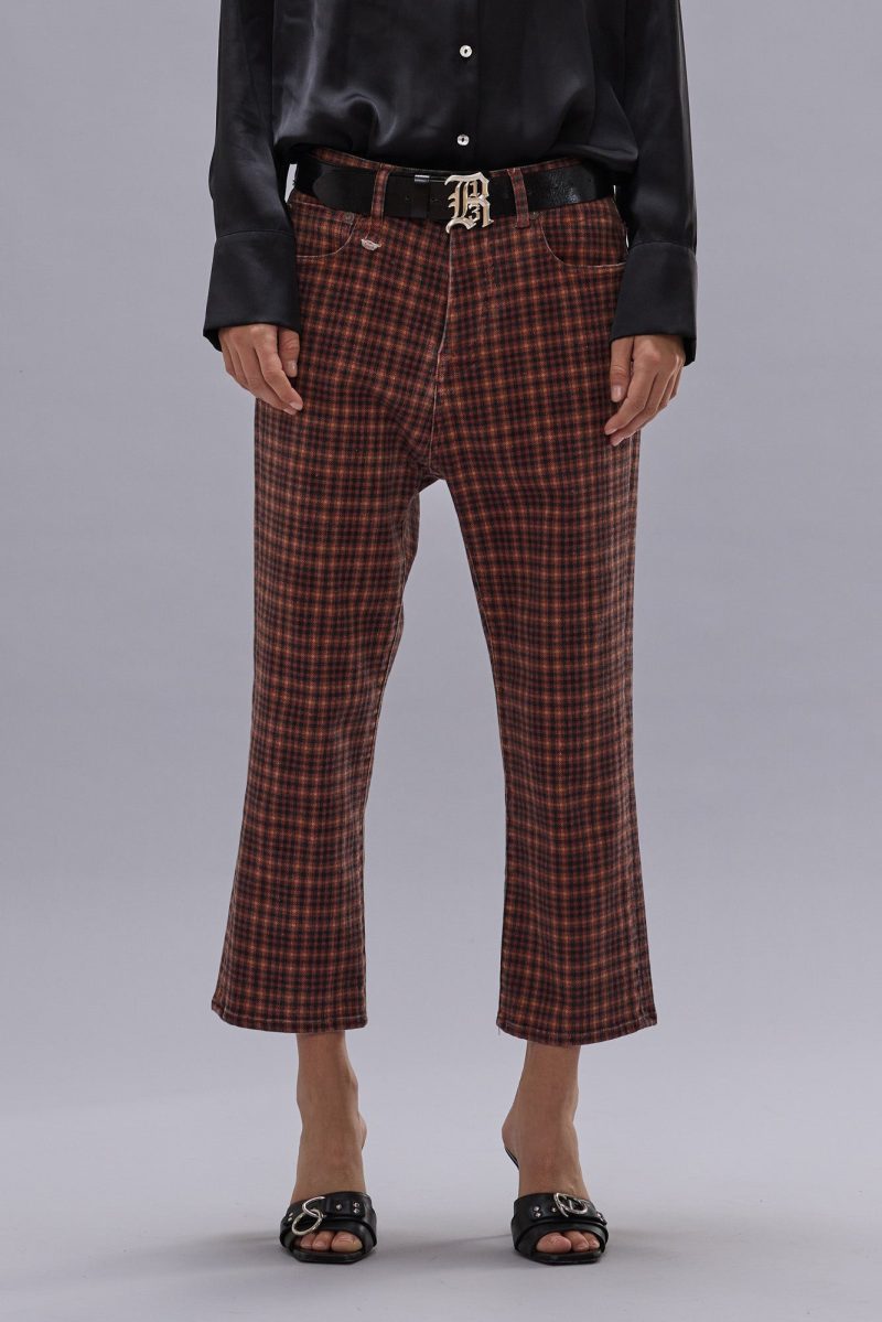 r13 tailored drop printed auburn plaid 40630357491881