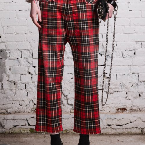 r13 tailored drop red plaid 38213580718249