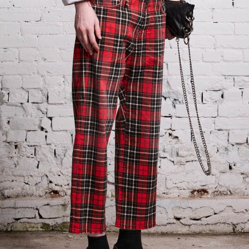 r13 tailored drop red plaid 38213580751017