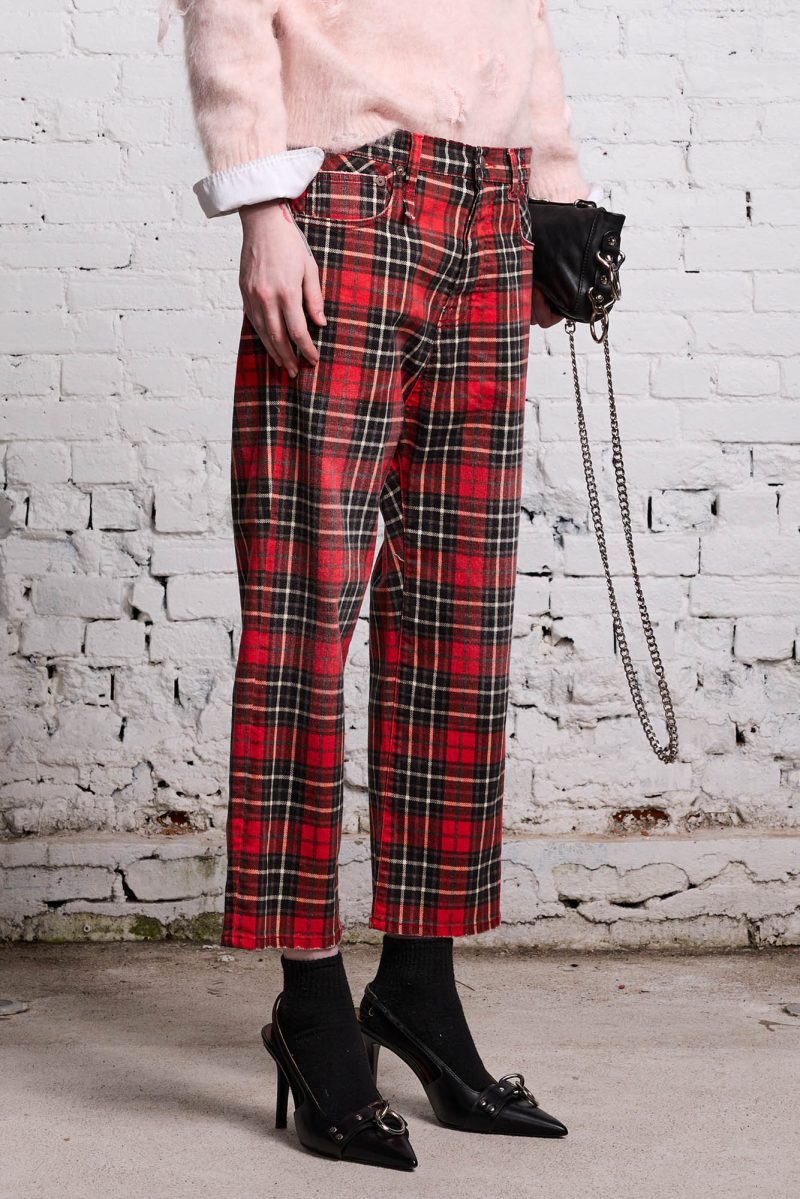 r13 tailored drop red plaid 38213580751017