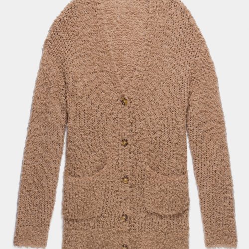 r13 teddy bear cardigan oatmeal 37260156010665