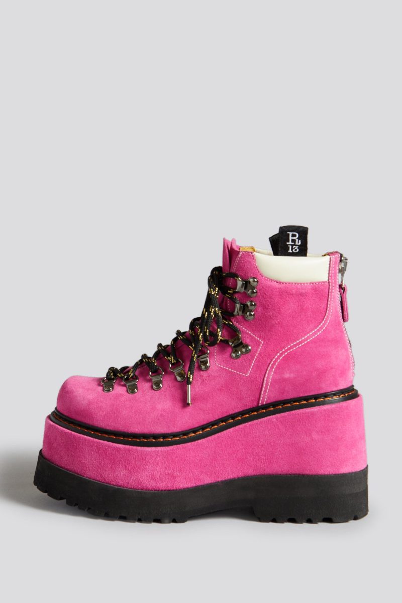 r13 trailblazer hiking boot pink suede 38883226550441