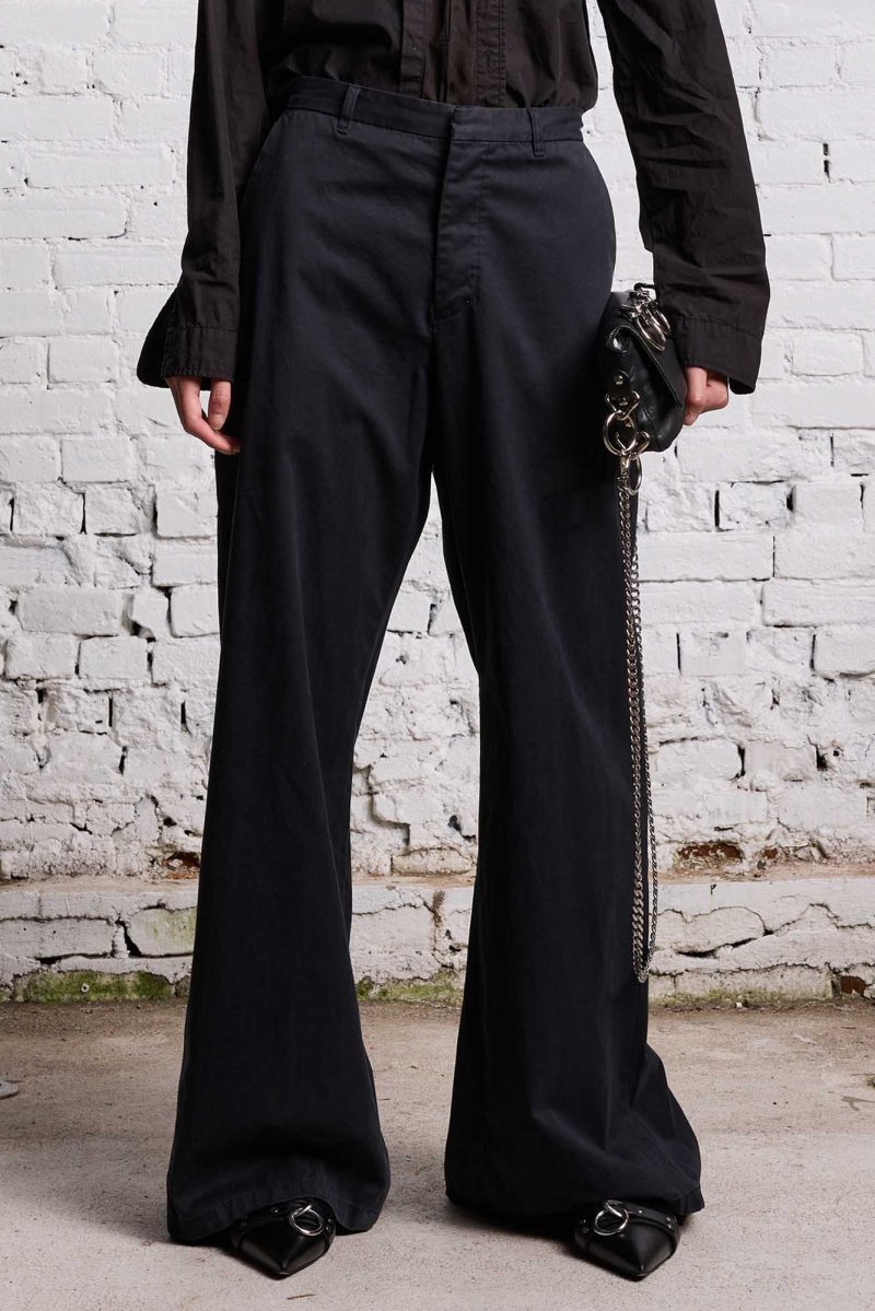 r13 trench trouser black 38642312937641