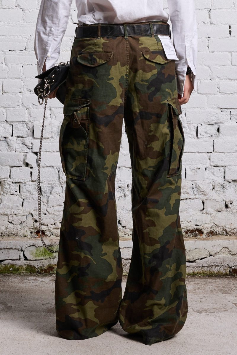 r13 wide leg cargo camo 38278635651241