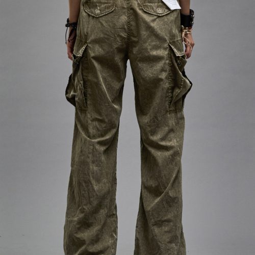 r13 wide leg cargo olive garment dye 38947031908521