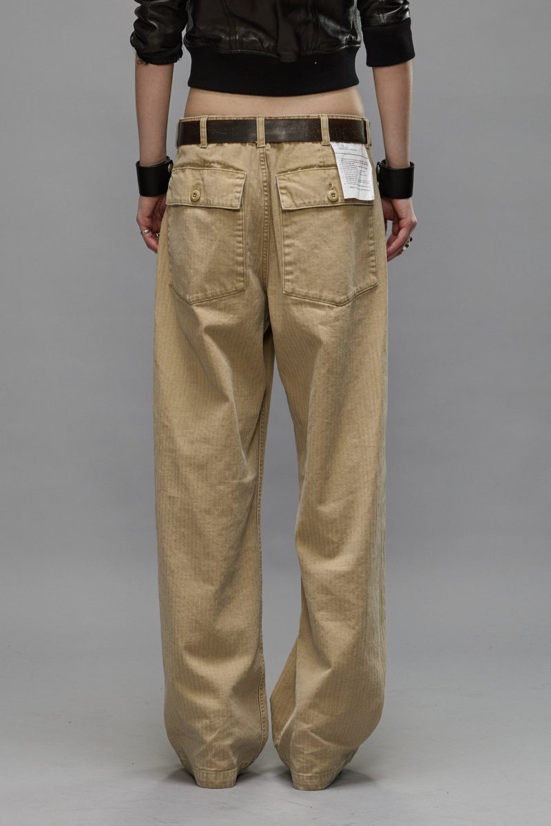 r13 wide leg utility pant beige 39669963817129