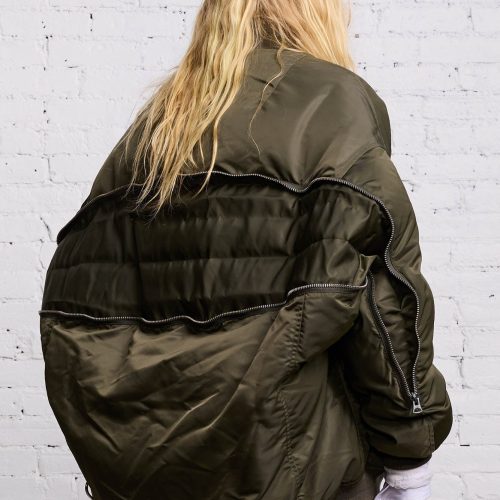 r13 zip out down bomber olive 38213581045929